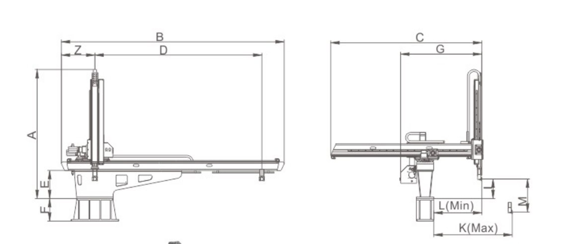 大型全伺服牛頭式機(jī)械手 大型全伺服牛頭式機(jī)械手